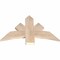 Ekena Millwork Alberta Smooth Timber Gable Bracket, Douglas Fir, 36"W x 23"H x 1 1/2"D x 5 1/2"F, 15/12 Pitch GBW036X23X0206ALB00SDF - alternate 5
